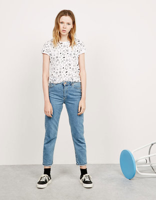 Eyes all over print top